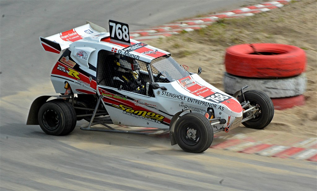 Dennis Munch gik til makronerne på hjemmebane.
(Foto: Åge Keseler Kirketerp)